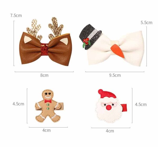 ⁦Creative Cute Children's Christmas Hairpin Accessories⁩ - الصورة ⁦6⁩