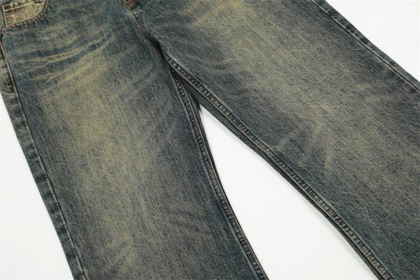 ⁦Fashion Slightly Flared Jeans Men⁩ - الصورة ⁦8⁩