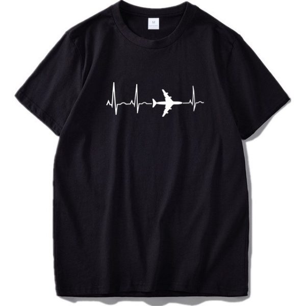 ⁦T Shirts Cartoon Solid Mens Slim Shirt⁩ - الصورة ⁦2⁩