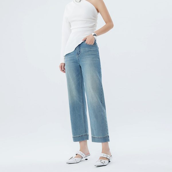 ⁦Fashion Personality Spring Jeans Women⁩ - الصورة ⁦2⁩