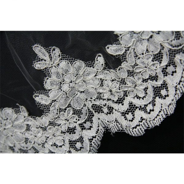 ⁦Bridal veil wedding dress accessories⁩ - الصورة ⁦3⁩