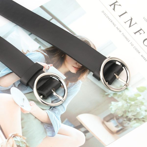 ⁦Gradient Black Jeans Women High Waist⁩ - الصورة ⁦4⁩