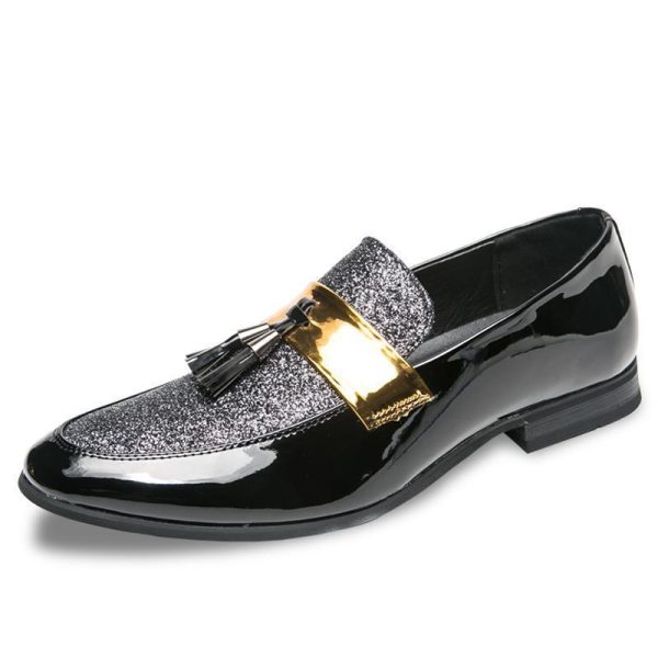 ⁦Men Tassel Flat Shoes⁩ - الصورة ⁦3⁩