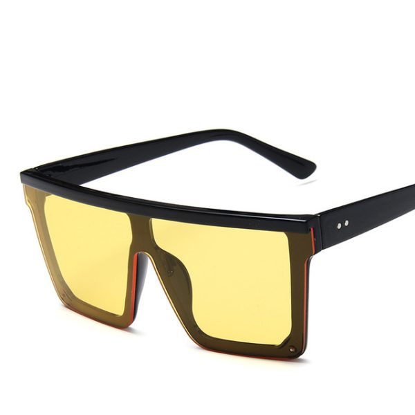⁦Oversize Ladies Men Large Glasses Sunglasses Accessories Round⁩ - الصورة ⁦10⁩