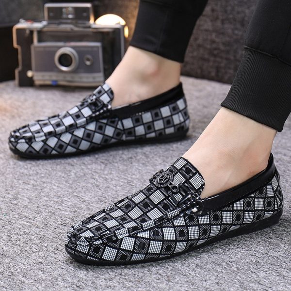 ⁦Shoes Casual Slip On Shoes Men Driving Shoes Fashion⁩ - الصورة ⁦6⁩