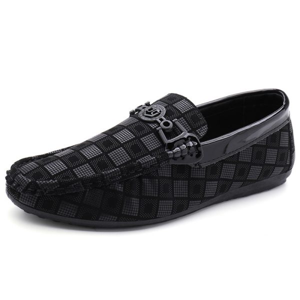 ⁦Shoes Casual Slip On Shoes Men Driving Shoes Fashion⁩ - الصورة ⁦5⁩