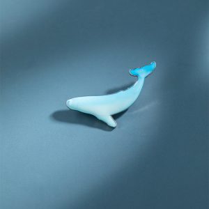 Whale Brooch Men And Women Simple Niche Student Cartoon Pin Clothes Bag Accessories