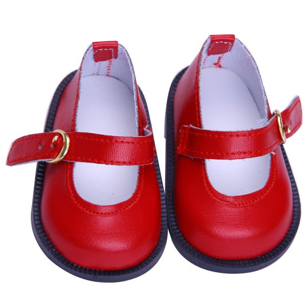⁦Doll Shoes Doll Leather Shoes⁩ - الصورة ⁦3⁩