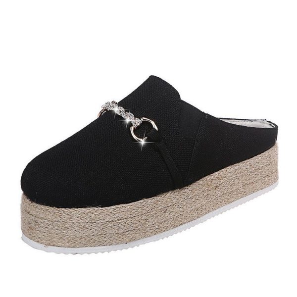 ⁦Fashion Women Thick Bottom Flats⁩ - الصورة ⁦2⁩