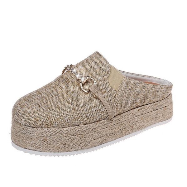 ⁦Fashion Women Thick Bottom Flats⁩ - الصورة ⁦4⁩
