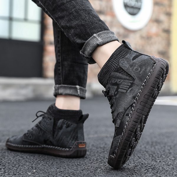 ⁦Socks high-top shoes men⁩ - الصورة ⁦4⁩