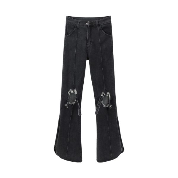 ⁦Hot Girl Ripped Jeans Women⁩ - الصورة ⁦5⁩