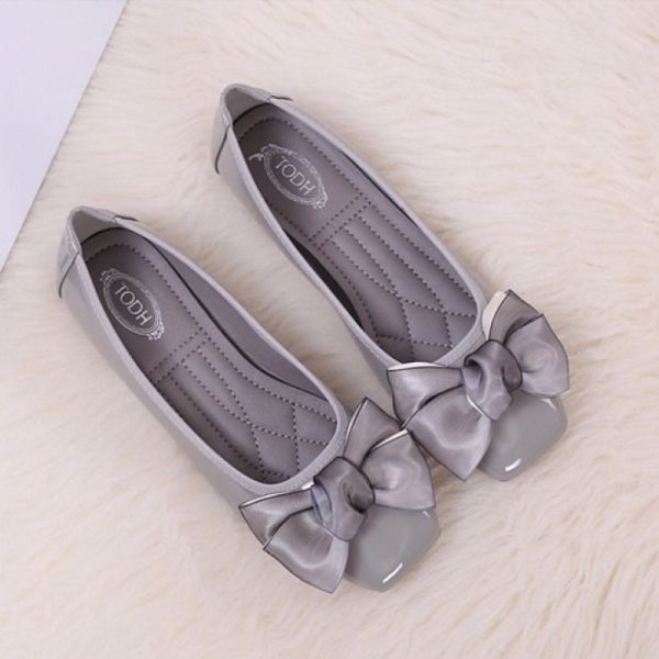 ⁦Womens Shoes Ballet Flats Boat Shoes Woman Slip-on Elegant Shine⁩ - الصورة ⁦6⁩