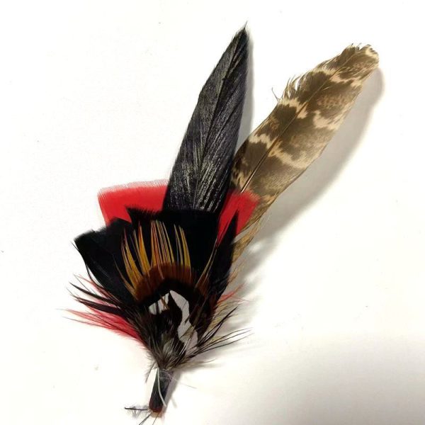 ⁦Small Feather Corsage Hat Flower Accessories⁩ - الصورة ⁦8⁩
