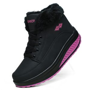 Increased velvet thick bottom casual shoes