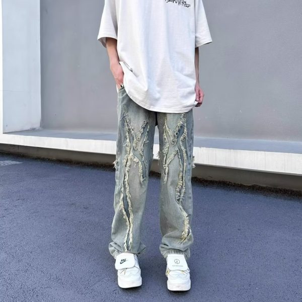 ⁦American High Street Vintage Jeans Men⁩ - الصورة ⁦4⁩
