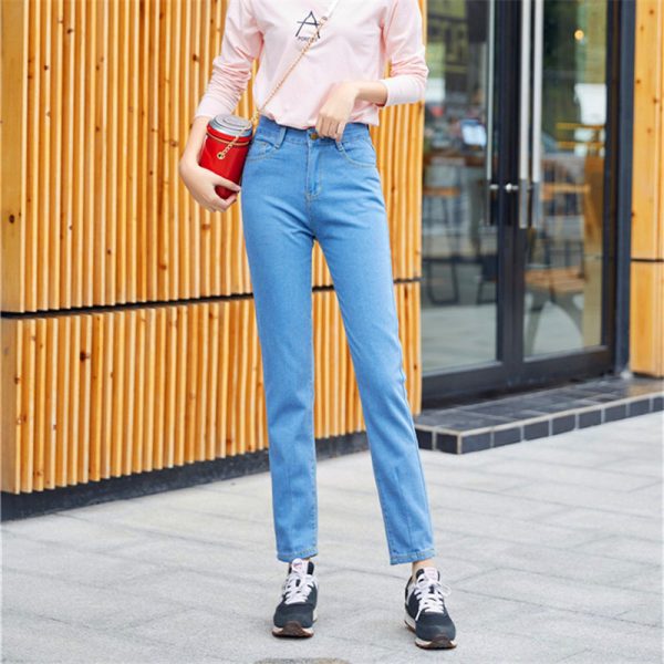 ⁦Loose casual fashion jeans⁩ - الصورة ⁦4⁩