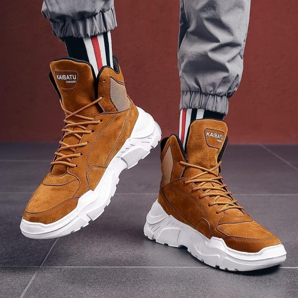 ⁦High top Martin shoes men⁩ - الصورة ⁦5⁩