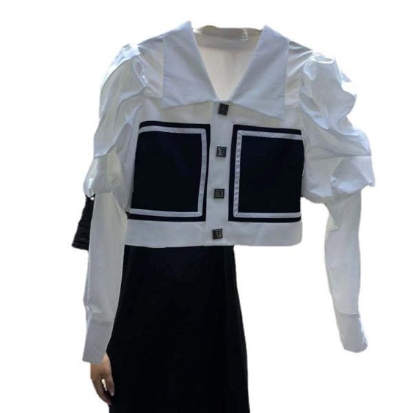 ⁦Women's All Match Trendy Shirts And Tops For Age Reduction⁩ - الصورة ⁦3⁩