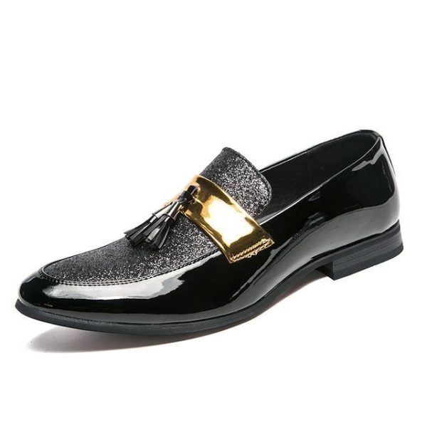 ⁦Men Tassel Flat Shoes⁩ - الصورة ⁦2⁩