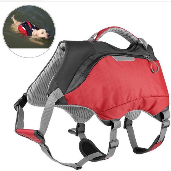 ⁦Pet backpack life jackets⁩ - الصورة ⁦4⁩