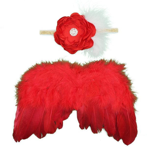 ⁦Children's Hair Accessories Angel Feather Wings⁩ - الصورة ⁦5⁩