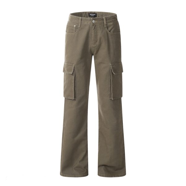 ⁦Fashion Slightly Flared Jeans Men⁩ - الصورة ⁦8⁩