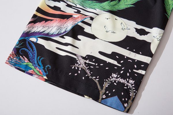 ⁦Sleeve Loose Button-Up Shirts For Men And Women⁩ - الصورة ⁦8⁩