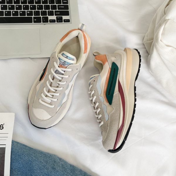 ⁦New All-match Casual Waffle Women's Shoes⁩ - الصورة ⁦3⁩