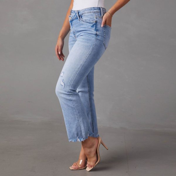 ⁦Fashion Wash Jeans For Women⁩ - الصورة ⁦3⁩