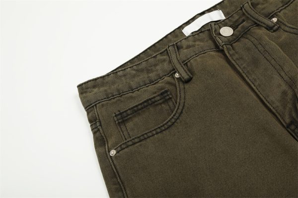 ⁦Casual Straight-leg Jeans For Men⁩ - الصورة ⁦8⁩