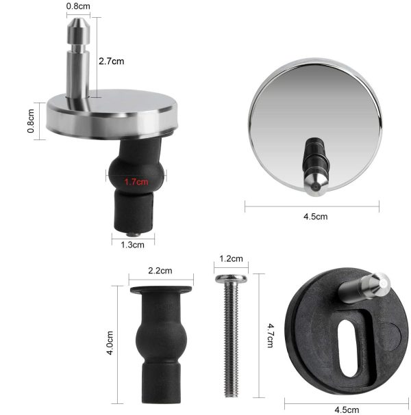 ⁦No 4 Toilet Seat Cover Expansion Screw Quick Release Accessories⁩ - الصورة ⁦3⁩