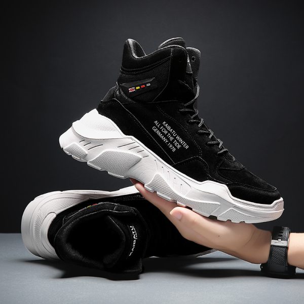 ⁦High top Martin shoes men⁩ - الصورة ⁦3⁩