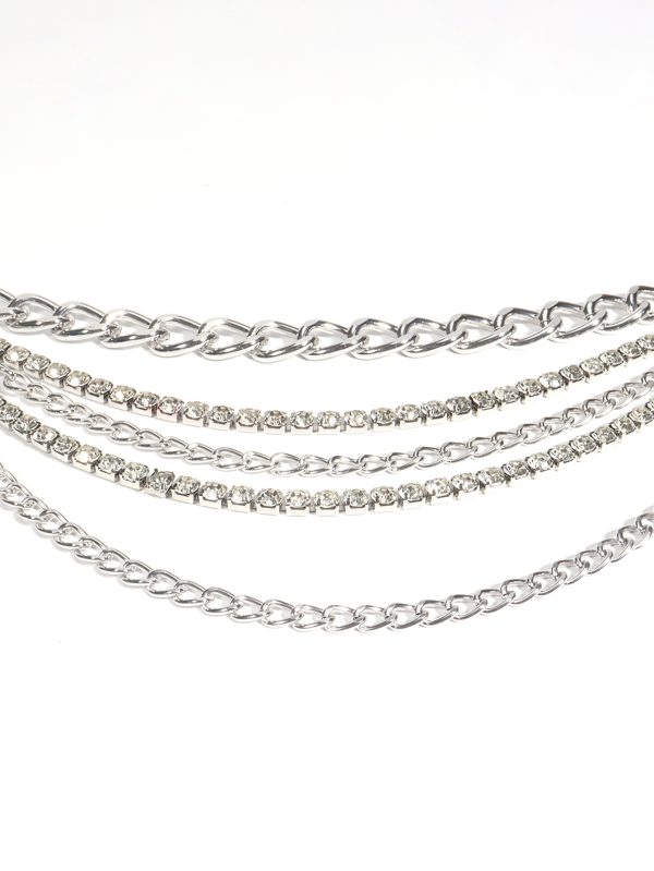 ⁦Summer Jewelry Hot Pants Chain Multilayer Chain Gold Fashion Jeans Hip Hop Punk Street Shooting Accessories Waist Chain Women⁩ - الصورة ⁦7⁩