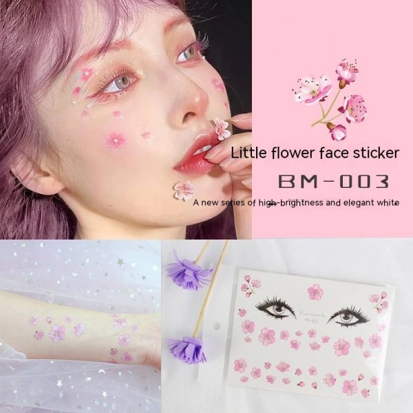 ⁦Butterfly Wing Tattoo Stickers And Accessories⁩ - الصورة ⁦10⁩