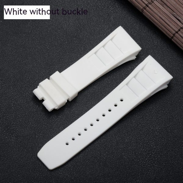 ⁦Silicone Strap Replacement Silicone Watchband Accessories Men Watch Band⁩ - الصورة ⁦4⁩