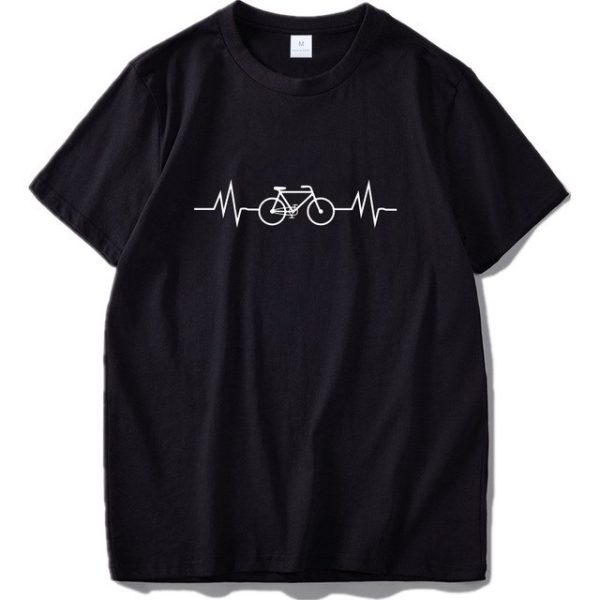 ⁦T Shirts Cartoon Solid Mens Slim Shirt⁩ - الصورة ⁦5⁩