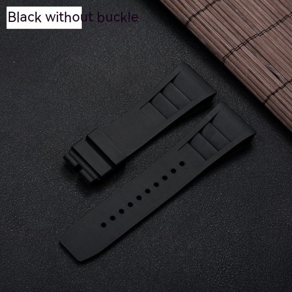 ⁦Silicone Strap Replacement Silicone Watchband Accessories Men Watch Band⁩ - الصورة ⁦6⁩