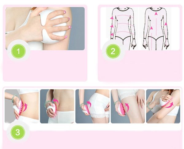 ⁦Five elements of meridian brush health body silicone⁩ - الصورة ⁦3⁩