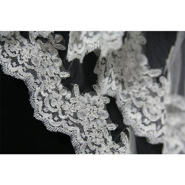⁦Bridal veil wedding dress accessories⁩ - الصورة ⁦2⁩