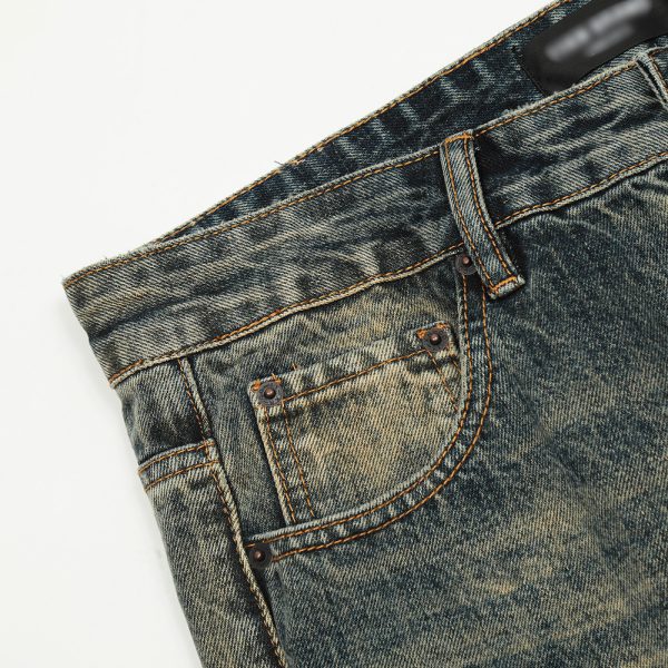 ⁦Fashion Slightly Flared Jeans Men⁩ - الصورة ⁦4⁩