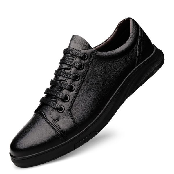 ⁦New Cowhide Board Shoes Men⁩ - الصورة ⁦6⁩
