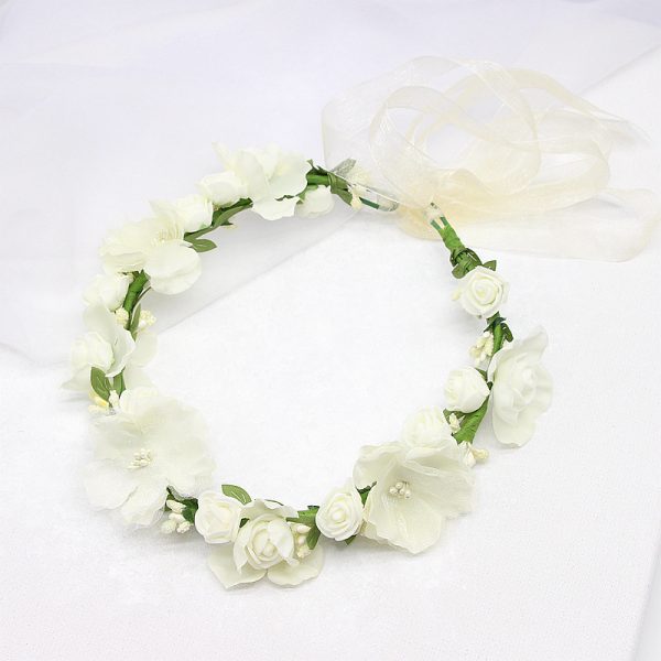 ⁦Artificial Wreath Photo Bridal Hair Accessories⁩ - الصورة ⁦6⁩