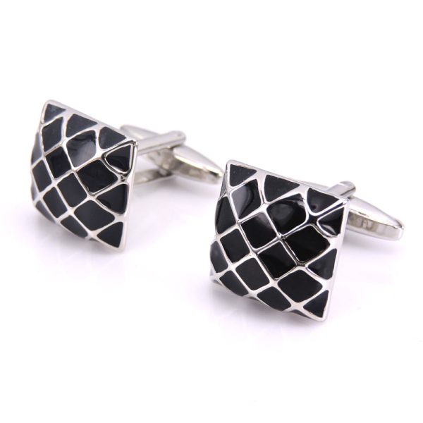 ⁦Men's Fashion Vintage Shirts French Cufflinks⁩ - الصورة ⁦2⁩