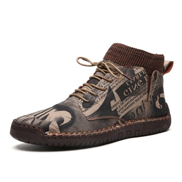 ⁦Socks high-top shoes men⁩ - الصورة ⁦2⁩