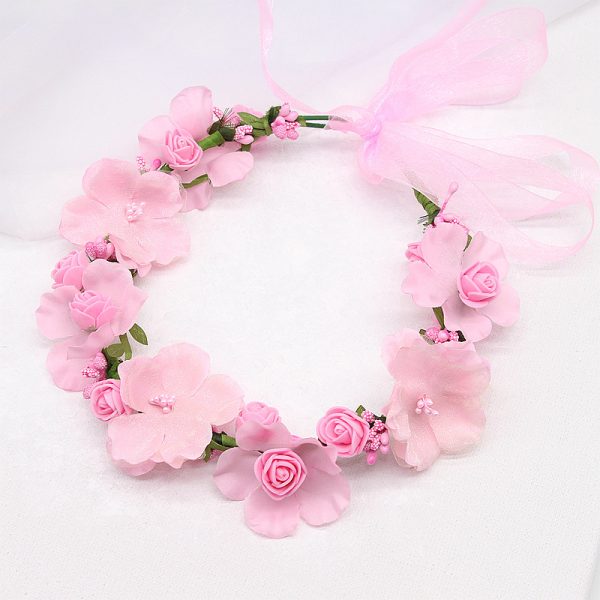 ⁦Artificial Wreath Photo Bridal Hair Accessories⁩ - الصورة ⁦4⁩