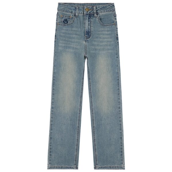 ⁦Fashion Personalized Straight Jeans For Women⁩ - الصورة ⁦5⁩
