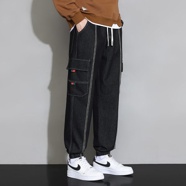 ⁦Retro Workwear Jeans For Men⁩ - الصورة ⁦4⁩