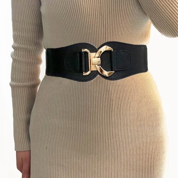⁦Fashion Women's Stretch Belt Accessories⁩ - الصورة ⁦3⁩