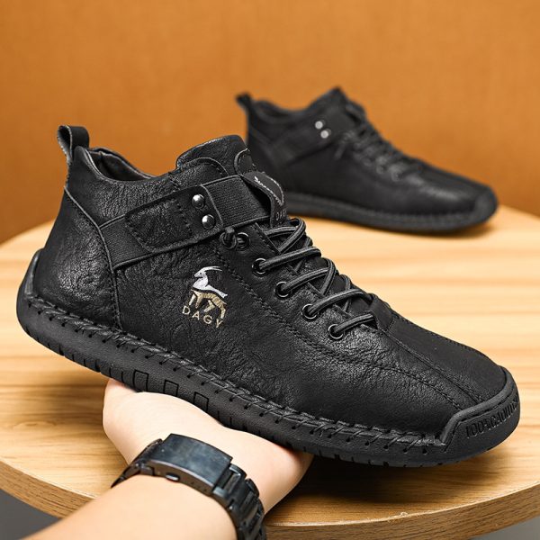 ⁦Fashion Men Sneakers Velcro Flats Shoes High Quality⁩ - الصورة ⁦9⁩